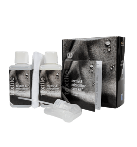 Textile microfiber care kit