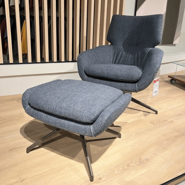 Fauteuil Lloyd +poef