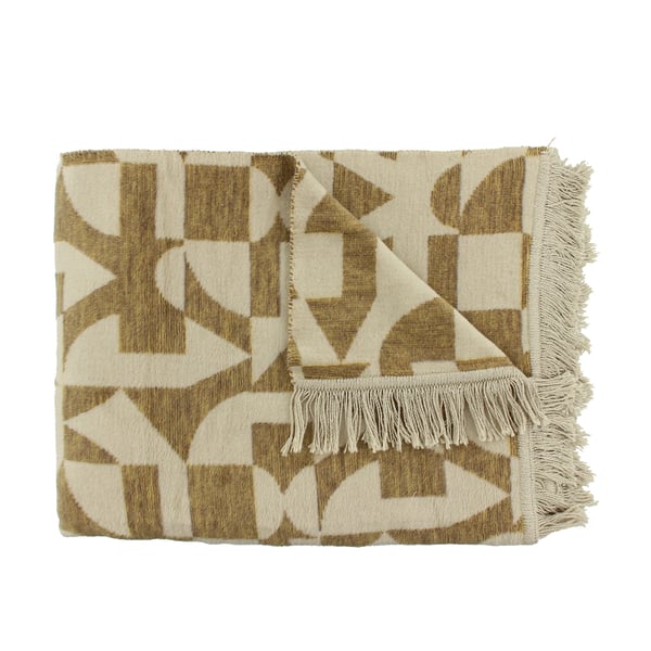 Claudi plaid donker goud lonata