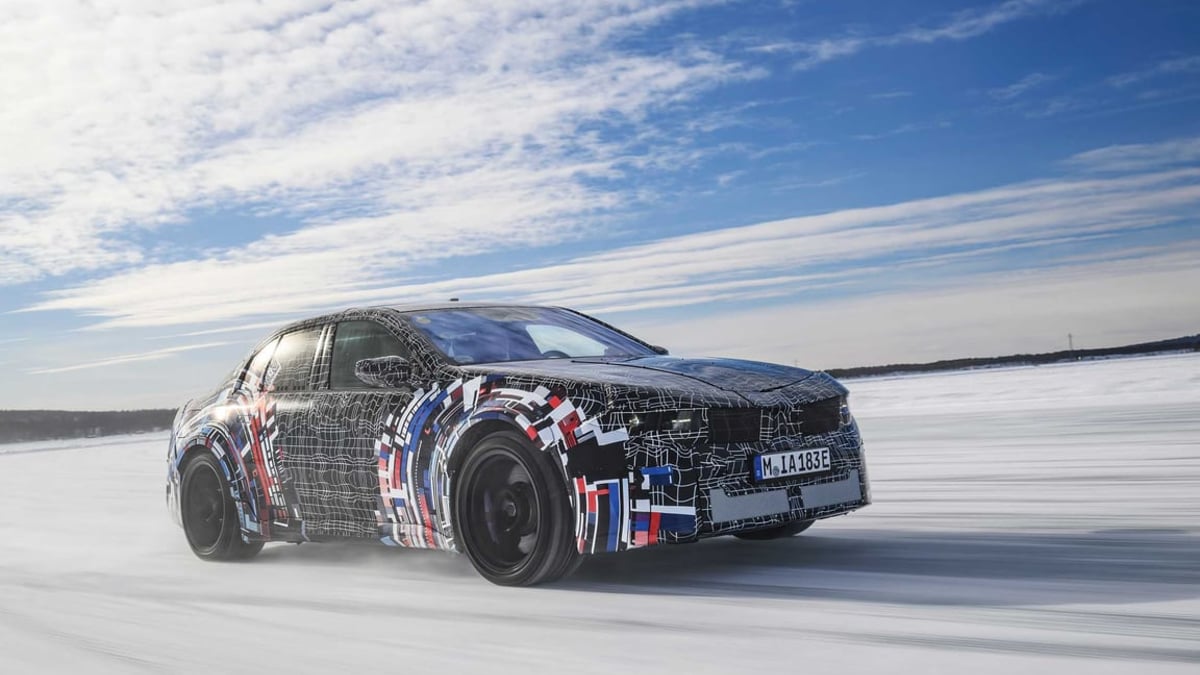 BMW Neue Klasse 전기차 기술 시험차
