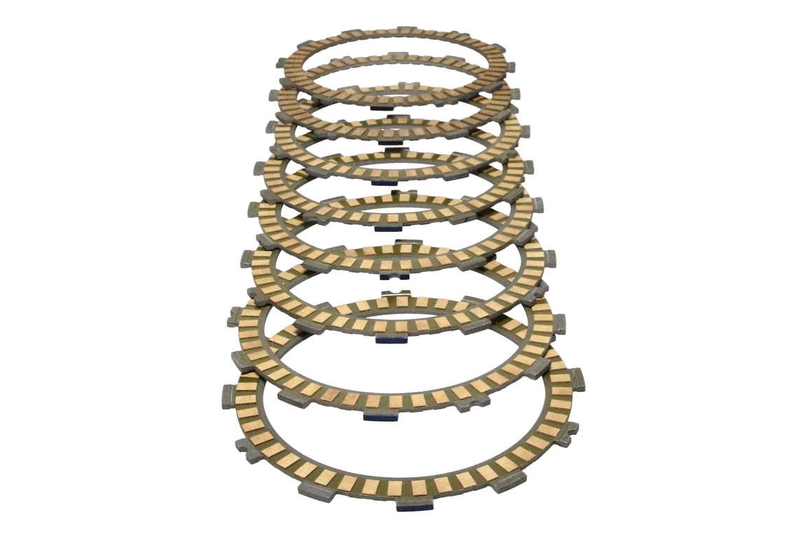 Clutch Friction Plates And Gasket Kit For Kawasaki EN450A 454 Ltd - Foto 12