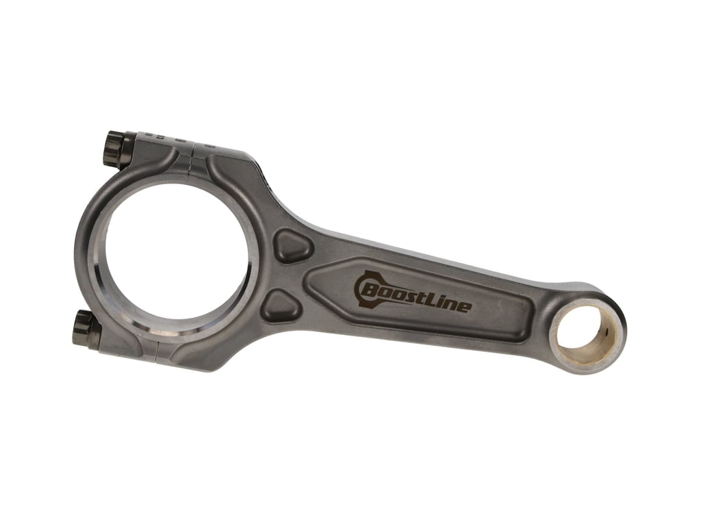 thumbnail image 2 of BFO I-Beam 5140 Forged Connecting Rods For SBC Chevy 350 – 5.700" Length, 2.100" Journal, .927" Pin, 500HP Rated 2 of 5
