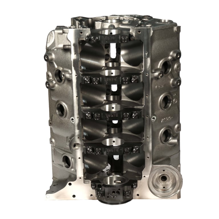 SHP Pro Chevy Small Block Iron Block - 4.125 In. Bore, 9.025 In