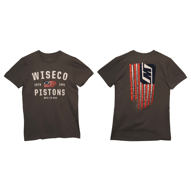 Shop High Quality Wiseco American Forged Tee Apparel - Wiseco SKU W6964S