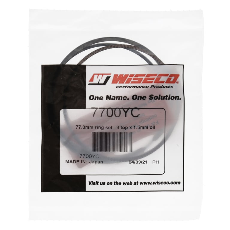 Jeu De Bagues De Piston Wiseco 9250TX - Pour 4 Cylindres, Diamètre 92.5 Mm | Fabriqué Aux USA