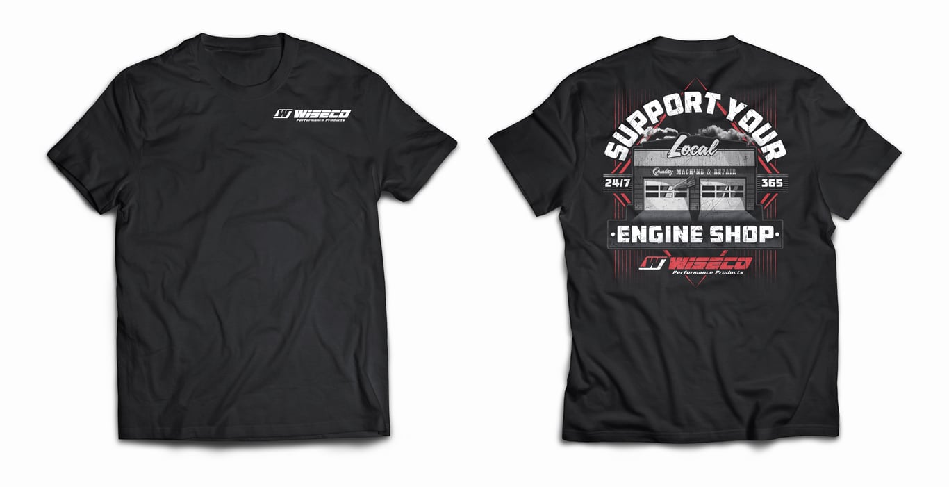 Wiseco Support Your Local Engine Shop, Small W9006S Wiseco