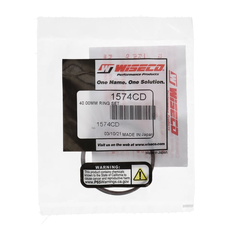 Wiseco 2 Cycle Piston Ring Set – 40.00 mm