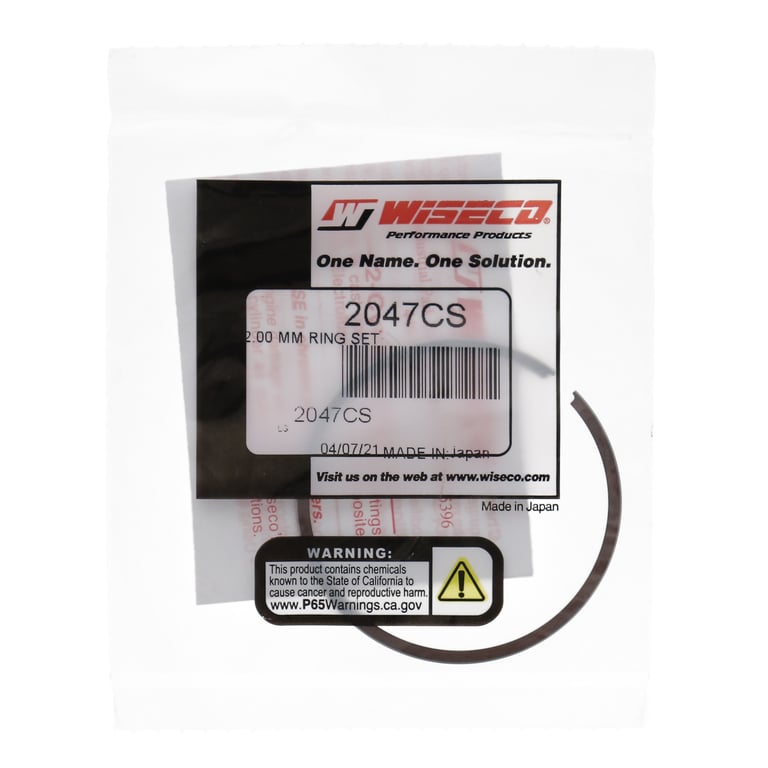 Wiseco 2 Cycle Piston Ring Set – 52.00 mm