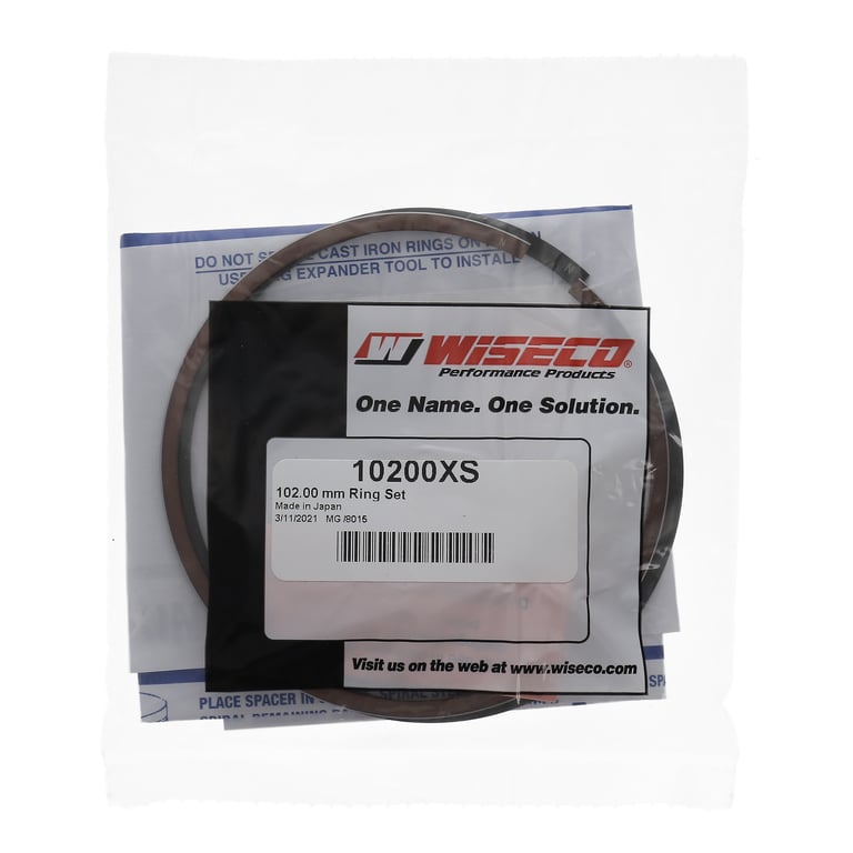 Jeu De Bagues De Piston Wiseco - Diamètre 92.5mm - Référence 9250TX - Pour Moteur 4 Cylindres - Neuf