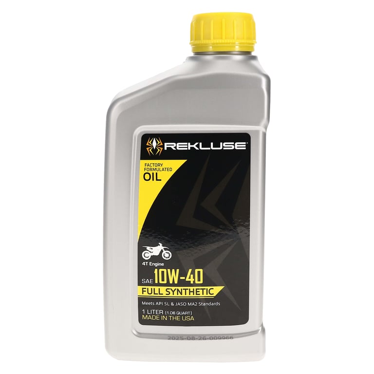 Rekluse Factory Oil -10W40 4T Engine | RMS-1099001 | Rekluse