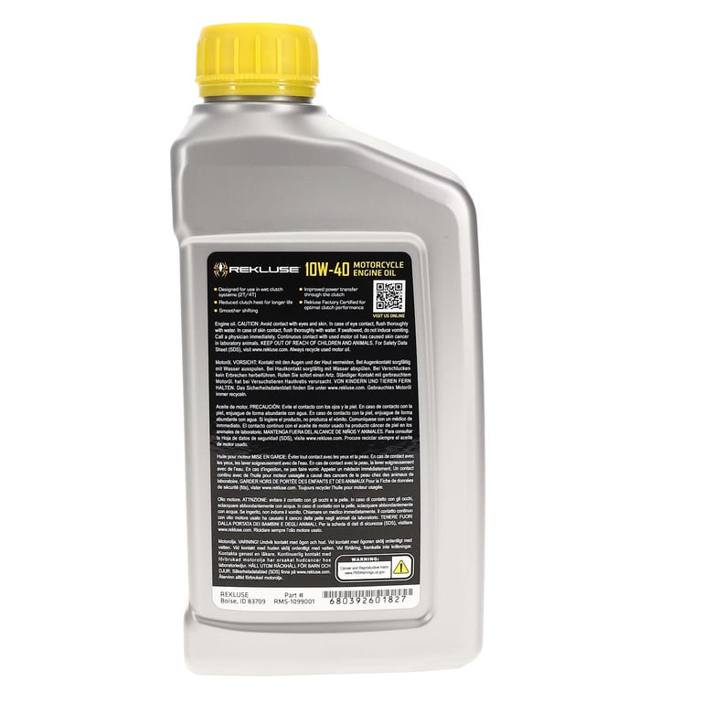 Rekluse Factory Oil -10W40 4T Engine | RMS-1099001 | Rekluse