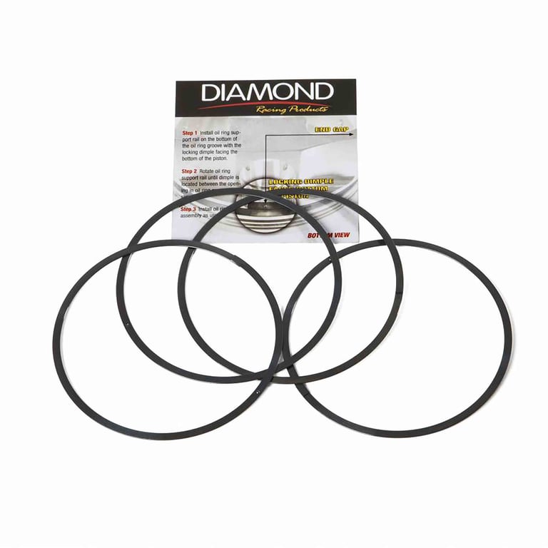 Diamond Pistons Oil Ring Groove Support Rail | 019000030 | Diamond Pistons