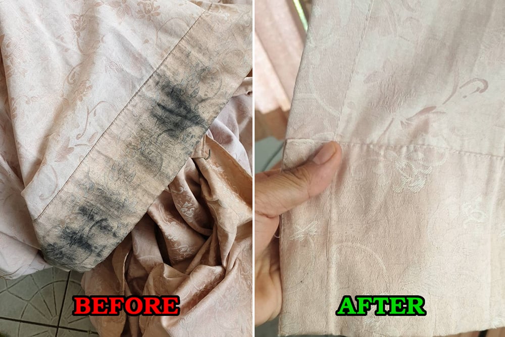 ผลงานซักผ้าม่าน 2