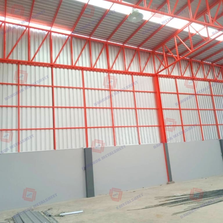 ผลงานหลังคาเม็ททอลชีท 2