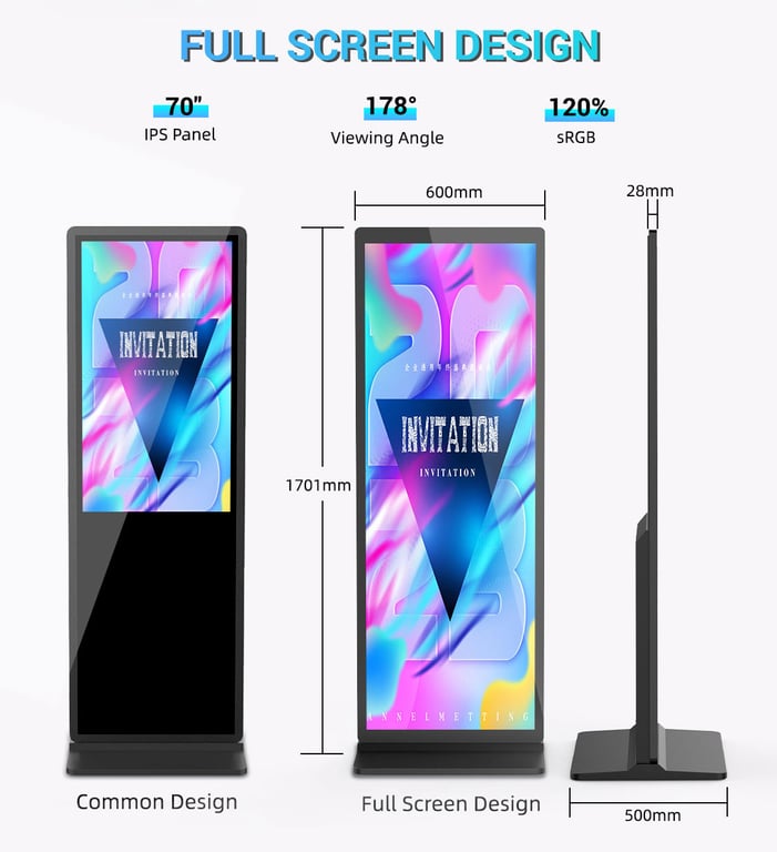 Outdoor digital signage