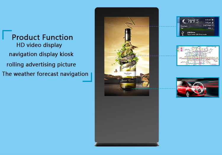 Outdoor digital signage
