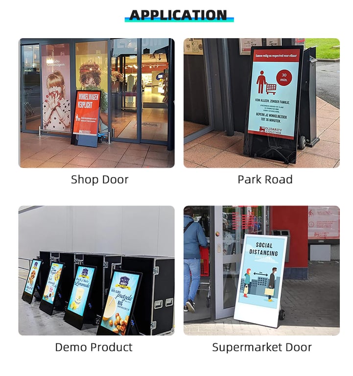 Outdoor digital signage