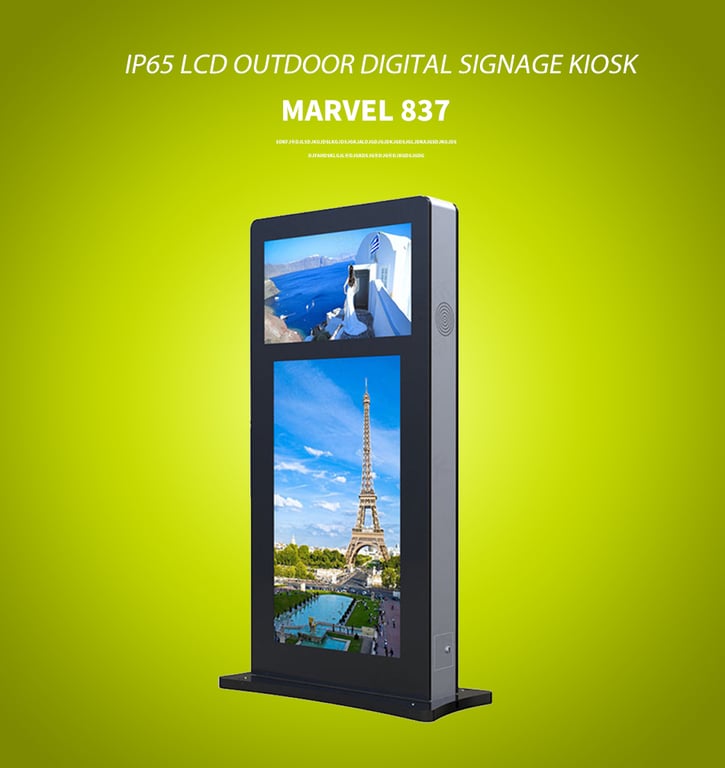 Outdoor digital signage