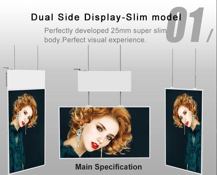 shop window lcd display