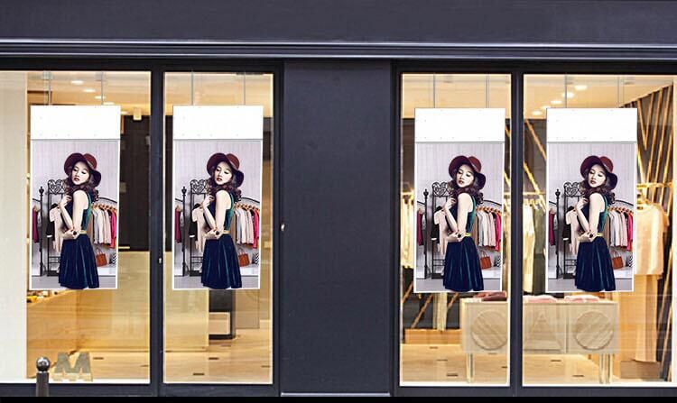 shop window lcd display