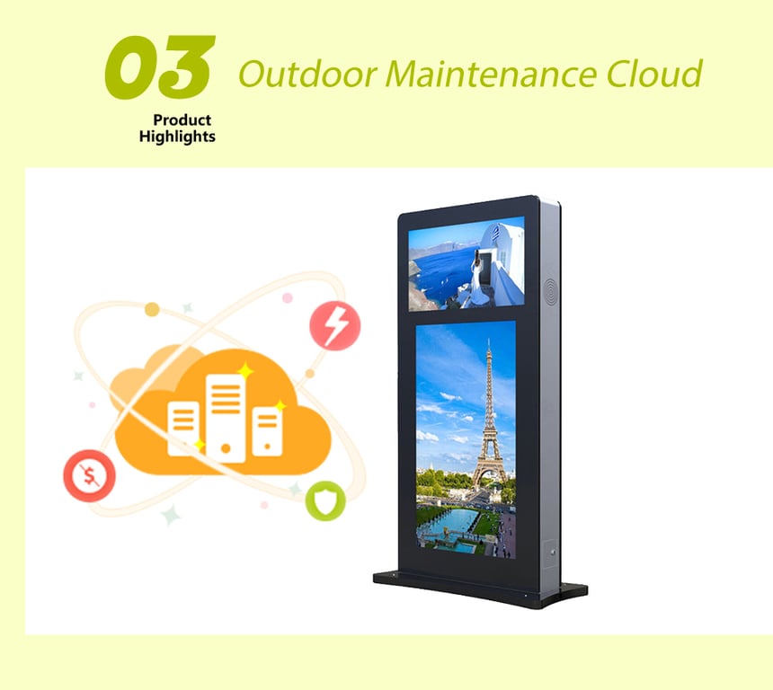 Outdoor digital signage