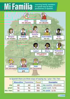 Mi Familia Poster