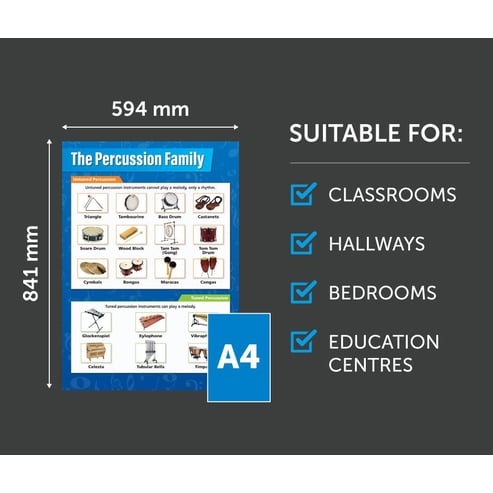 The Percussion Family Poster