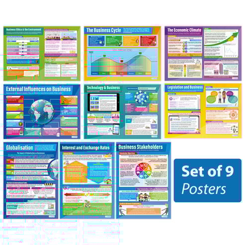 External Influences on Business Posters - Set of 9