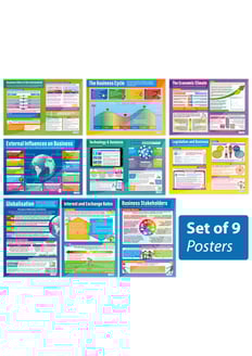 External Influences on Business Posters - Set of 9