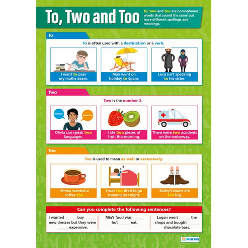 To, Too and Two Poster