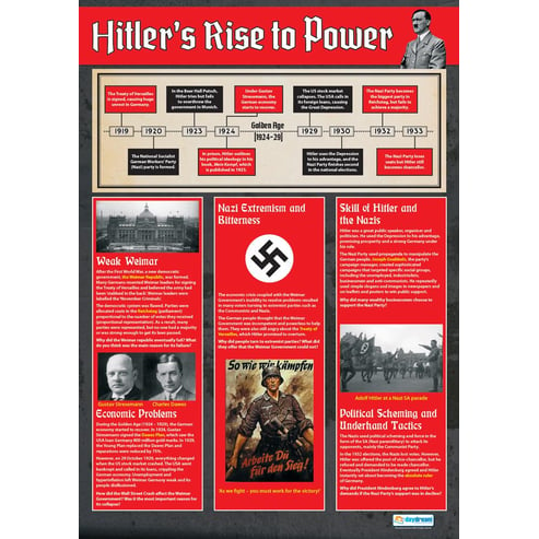 Hitler's Rise to Power Poster