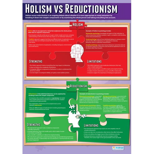 Holism vs Reductionism Poster