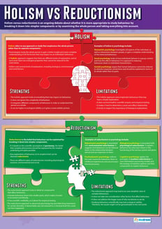 Holism vs Reductionism Poster