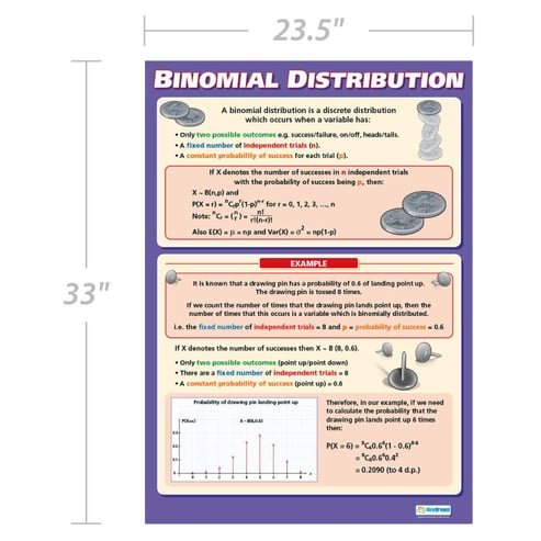Binomial Distribution Poster