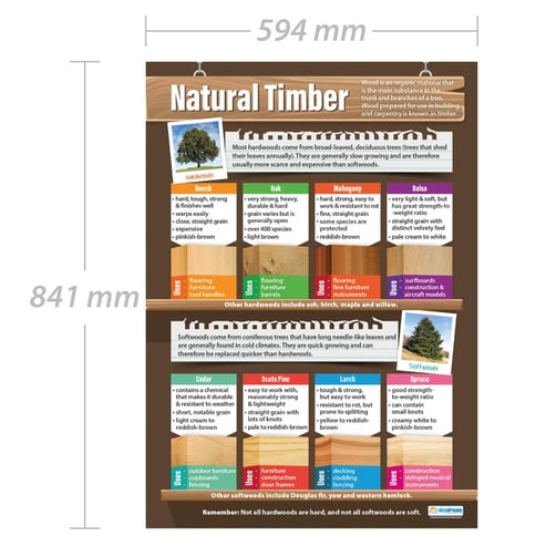 Natural Timber Poster