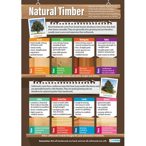 Natural Timber Poster