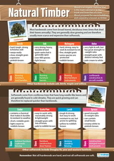 Natural Timber Poster