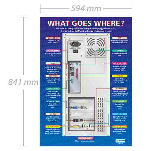 What Goes Where? Poster