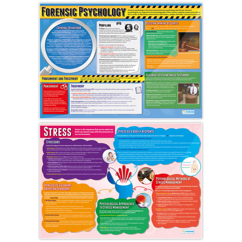 Psychology in Action Posters - Set of 6 