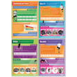 Components of Physical Fitness Posters - Set of 12