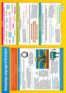 Analysing Language & Structure Poster