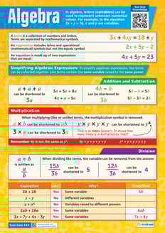Algebra Poster