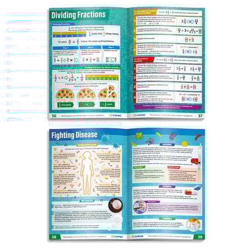 GCSE Maths (Foundation), English, Biology, Chemistry & Physics Study Pack