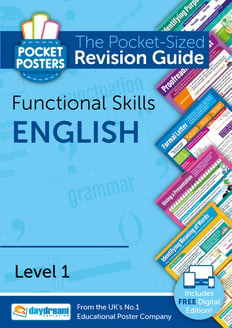 English Functional Skills (Level 1) Revision Guide