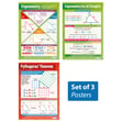 Trigonometry Posters - Set of 3
