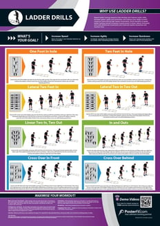 Ladder Drills Poster