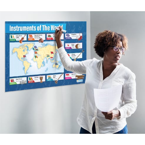 Instruments of the World Poster