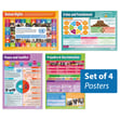 Peace & Conflict Posters - Set of 4