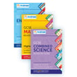 GCSE English, Maths (Higher) & Science Revision Guide Study Pack