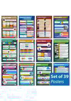 Design & Technology Posters - Set of 39 
